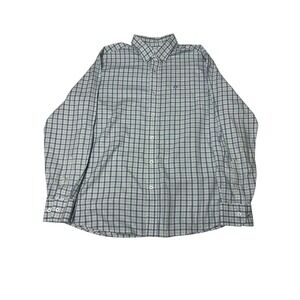 Southern Tide Men's Plaid Long Sleeve‎ Button Down Shirt Classic Fit Large